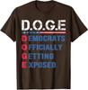 DOGE Department Of Government Efficiency US Flag Unisex T-Shirt