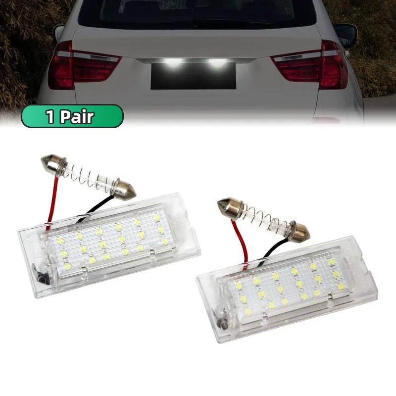

License Plate LED Light for BMW X5 E53 2000-2006 X3 E83 2003-2010 Canbus Error Free White License Plate Light