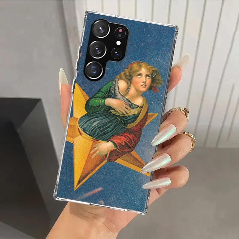 Rock The Smashing Pumpkins Phone Case for Samsung Galaxy S26 S24 S23 Ultra S25 Edge S22 S21 Plus S20 FE + Soft Print Shell Funda