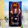 School Uniform Mystery Customize Text Beach Towel High Absorbency & Quick-Dry Portable for SwimmingBeachCamping Travel Beach AccessoriesGym