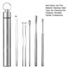Ear Pick Ear Wax Removal Kit Ear Curette Cleaner 360 Degree Spiral Design Ear Canal Cleaner Ear Cleansing Tool Set