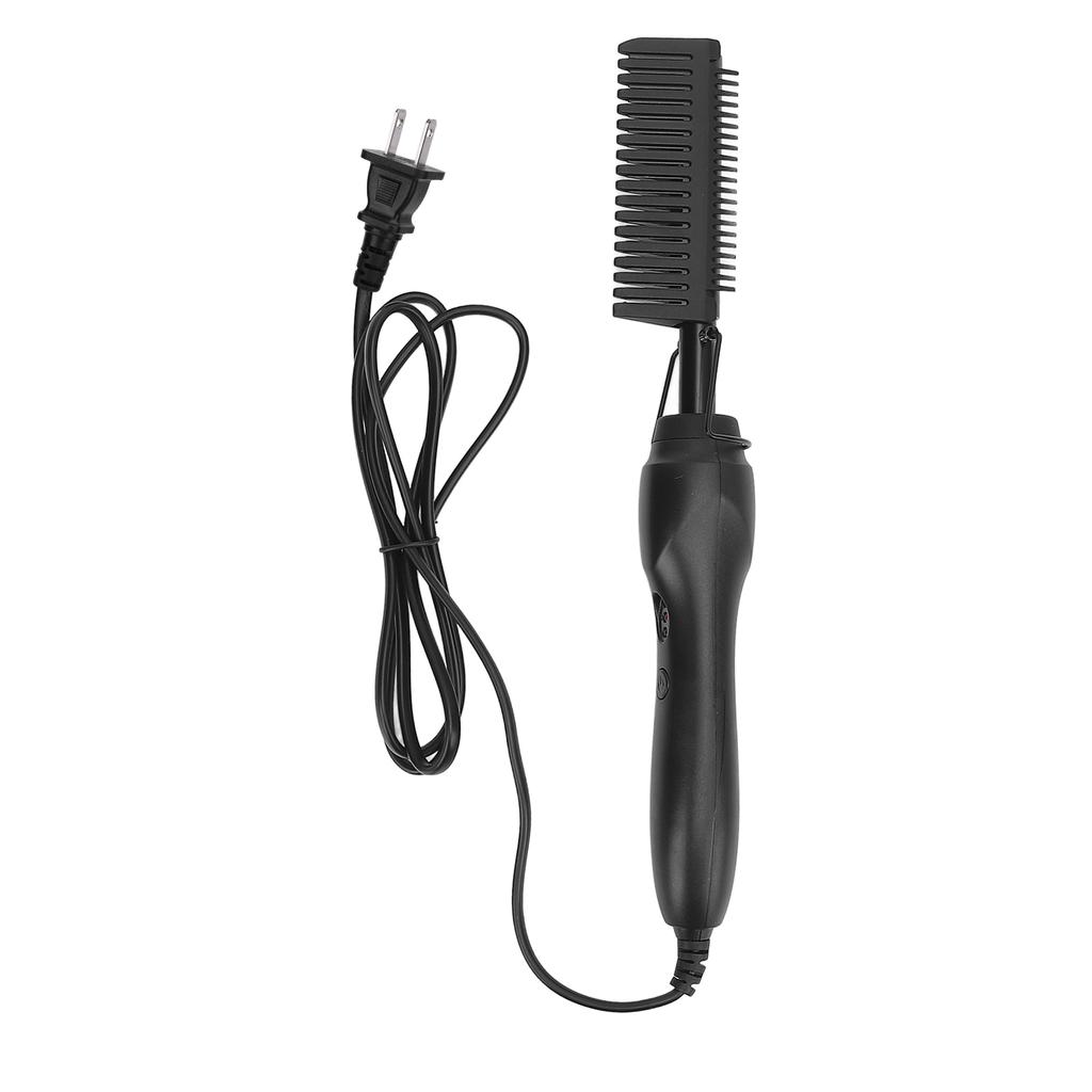 Electric Hot Comb for Straightening and Curling Wet Dry Hair Low High Temperature Copper Electric
