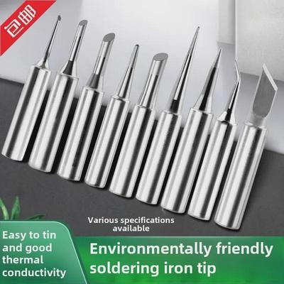Soldering Iron Tips: K-Type, Knife, Horseshoe, I-Tip, Internal Heat B-Tip, 936 Series, 900 Pointed.