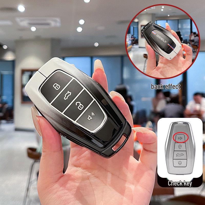 Geely Emgrand Key Cover for Xingrui, Xingyue L, Binrui Cool, Boyue, Binyue, GS Models – Metal Shell