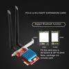 TXB111 PCIE-1X to M.2 NGFF-Ekey Adapter Card Support Bluetooth-compatible Expansion Card
