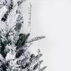 12 Pcs Acrylic Icicles Christmas Ornaments Clear Crystal Icicle Christmas Tree Hanging Decorations for Xmas New Year Holiday Wedding Winter Party