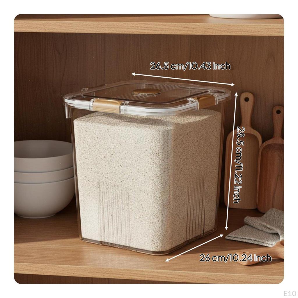 Rice Storage Container DampnessResistantResistant Airtight Sealed Grain Bin