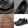 Men Casual Leather Shoe Classic Handmade Loafers for Men Lace-up Genuine Leather Shoes Oxford Business