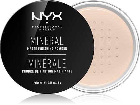 

NYX Professional Makeup Mineral Finishing Powder mineral powder TU прозрачный