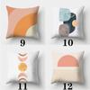 Art Drawing Style Pillowcase Square Sofa Pillowcase Abstract Main Image Cushion Cover