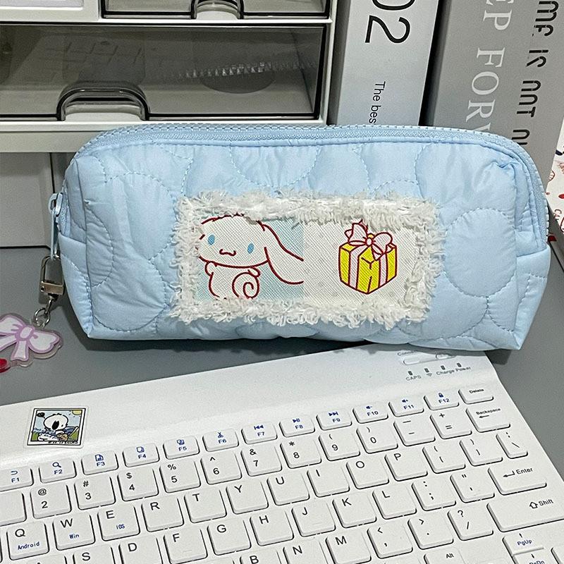 Cinnamoroll And Melody Design Pen Case With Large Capacity For Girls And Students