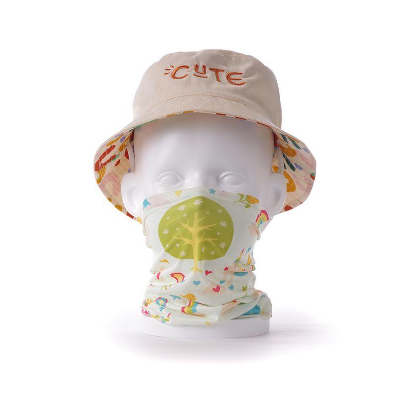 

Cross-Border E-Commerce Outdoor Camping Summer Camp Face Towel Multi-Functional Kids Cycling Sports Kids Sun Protection Headscarf 1 piece 31*21cm