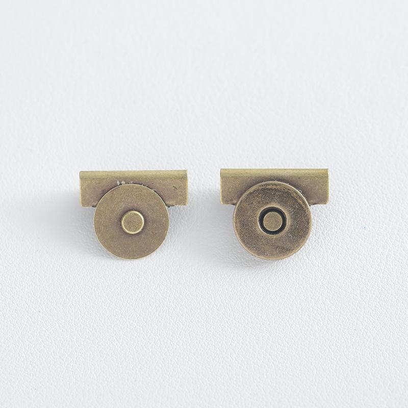 Metal Magnetic Snap Buttons  Black Golden Silvery and Bronze Colors Perfect for Bags, Boxes, Etc