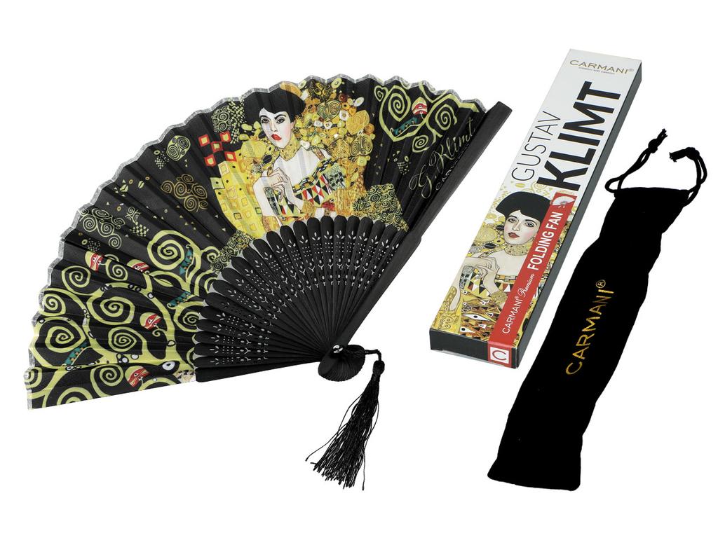 Folding Hand Fan Gustav Klimt Adele Bloch Bauer As a Gift