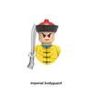 Kids Toys Chinese Ancient Historical Figures Military Soldiers Imperial Guard Military Commanders Model Building Blocks Gifts