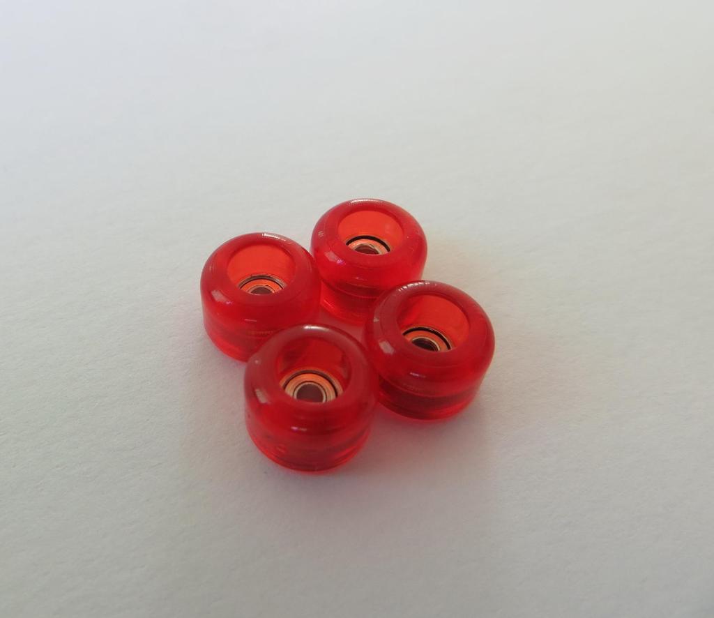 High-Toughness Fingerboard Bearing Wheels – Crack-Resistant Skateboard Accessories