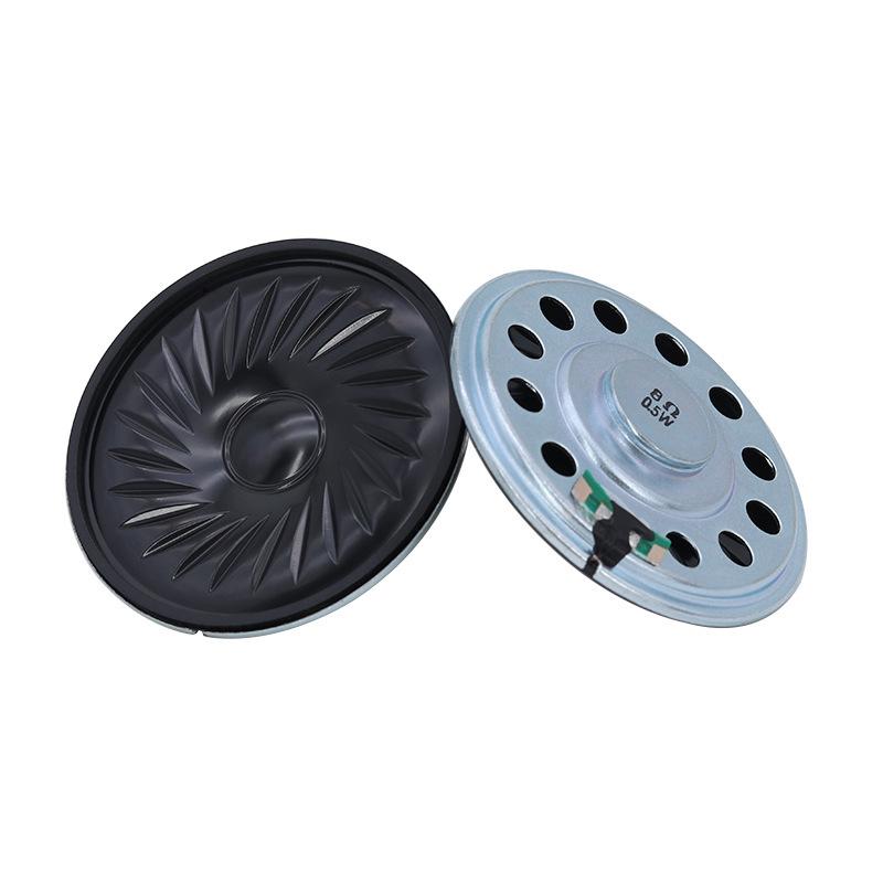 57mm 8 Ohm 0.5W Iron Shell Internal Magnet Voice Speaker for Bus Intercom