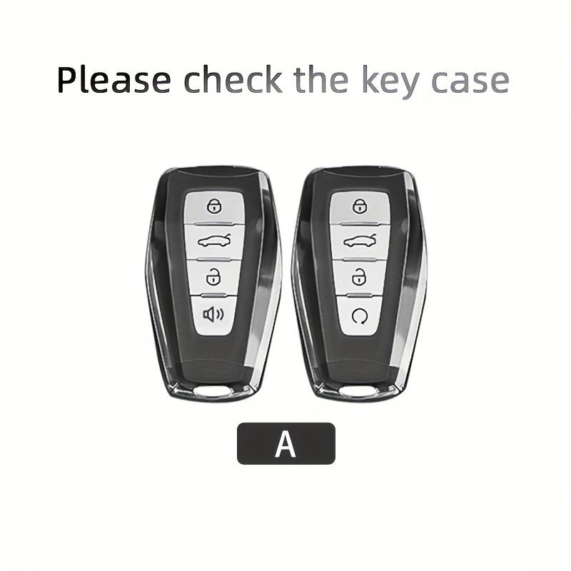 Interior Mouldings TPU Leather Car Key Case For Geely Atlas Boyue NL3 Coolray 2024 X6 X7 EX7 Emgrand Kulrey GT GC9 Auto Accessor