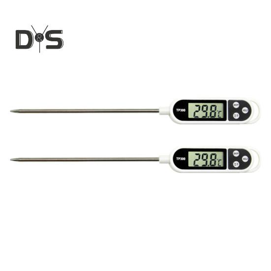 

Пищевой термометр цифровой кулинарный термометр для приготовления молока мяса многофункциональный кухонный температурный детектор 2pcs