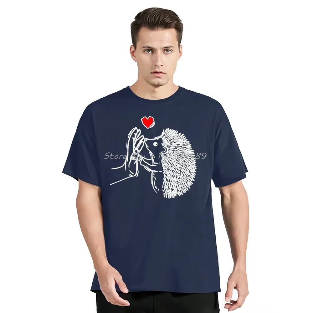 Funny Anatomy of A Hedgehog Pet T Shirts Tee Tops Round Neck Fitness Short-Sleeve Fashion Tshirt Clothing Casual Basic T-shirts