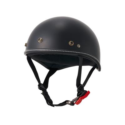 Marushin Motorcycle Helmet MCH4 URBAN DUCK Ducktail Helmet Matte Black Free Size Product URBAN001 (57-60cm) Number
