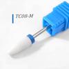 Ceramic Bullet-Shaped Nail Drill Bit for Nail and Dead Skin Removal