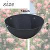 3 Pack Non-Woven Hanging Basket Liner Round Fabric Planter Replacement Liner Felt Plant Basket Insert Kit