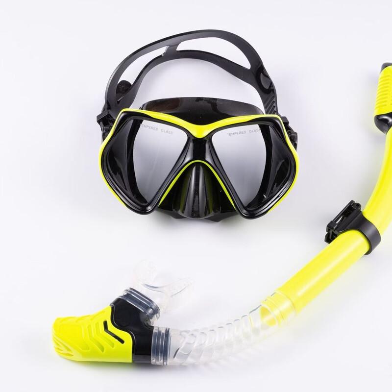Adult Silicone Diving Mask & Snorkel Set