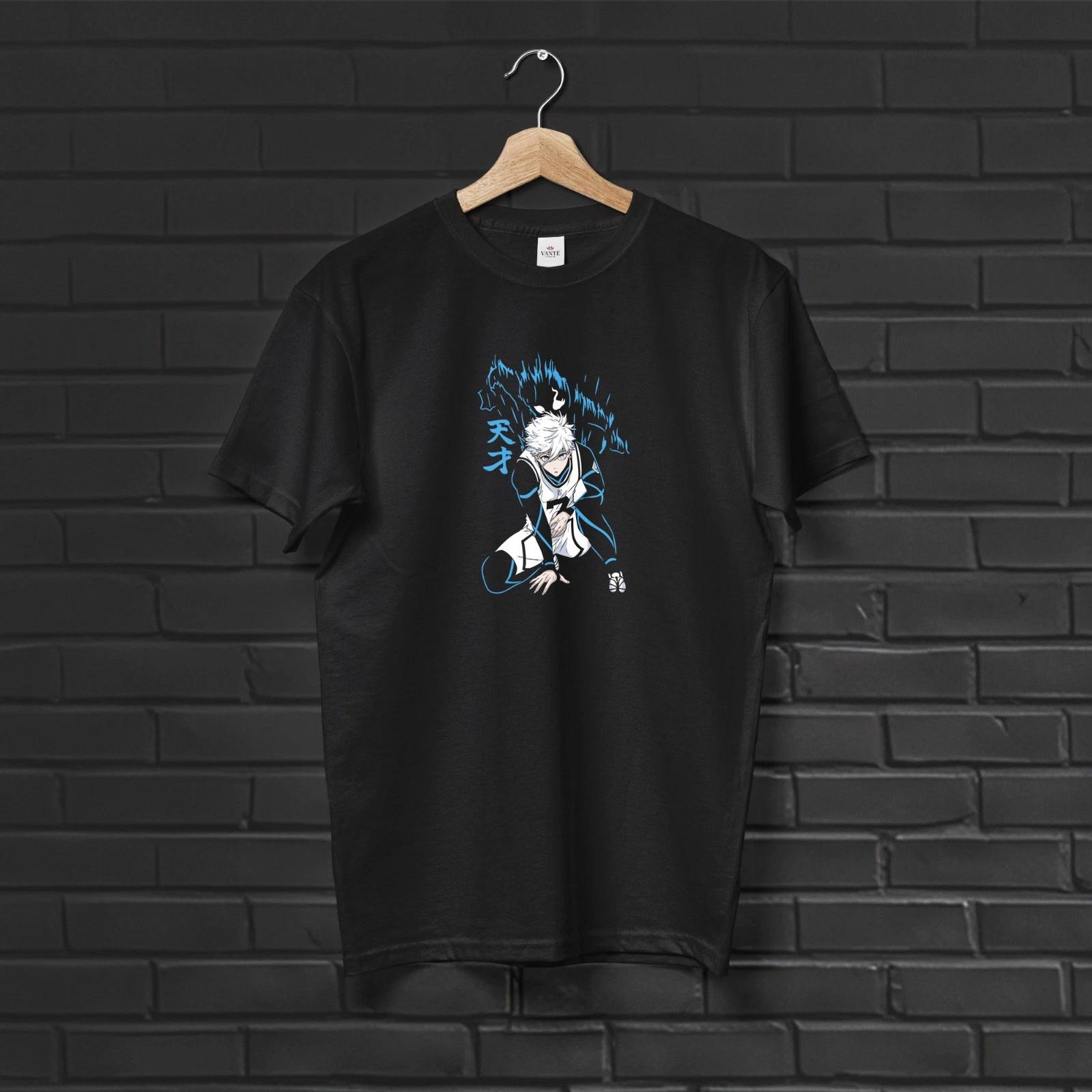 

Nagi Seishiro Anime T-Shirt Egoist Soccer Graphic Tee Gift Top 4XL