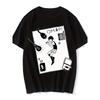 Maglietta Grafica Divertente Vintage OMORI Gioco Horror T-Shirt Donna Uomo Estate Streetwear Oversize Retro Harajuku Girocollo