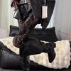 Elegant Sheer Tights Gothic Lace Design High For Evening And Daily