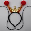 Bee Headband with Fluffy Ball Antennae for Kids & Adults