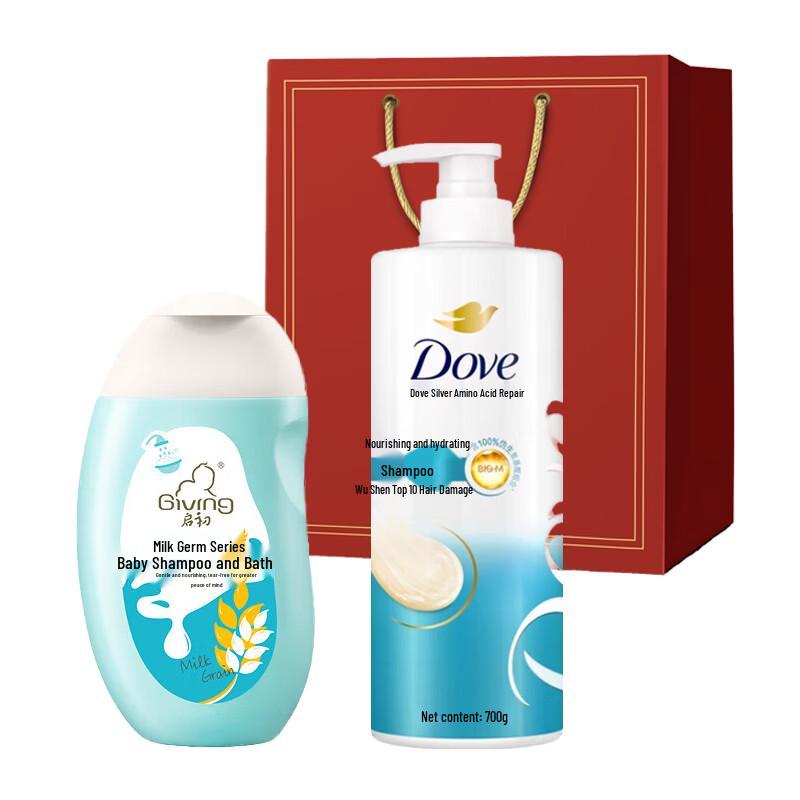 Dove Shampoo & Shower Gel Festive Gift Set