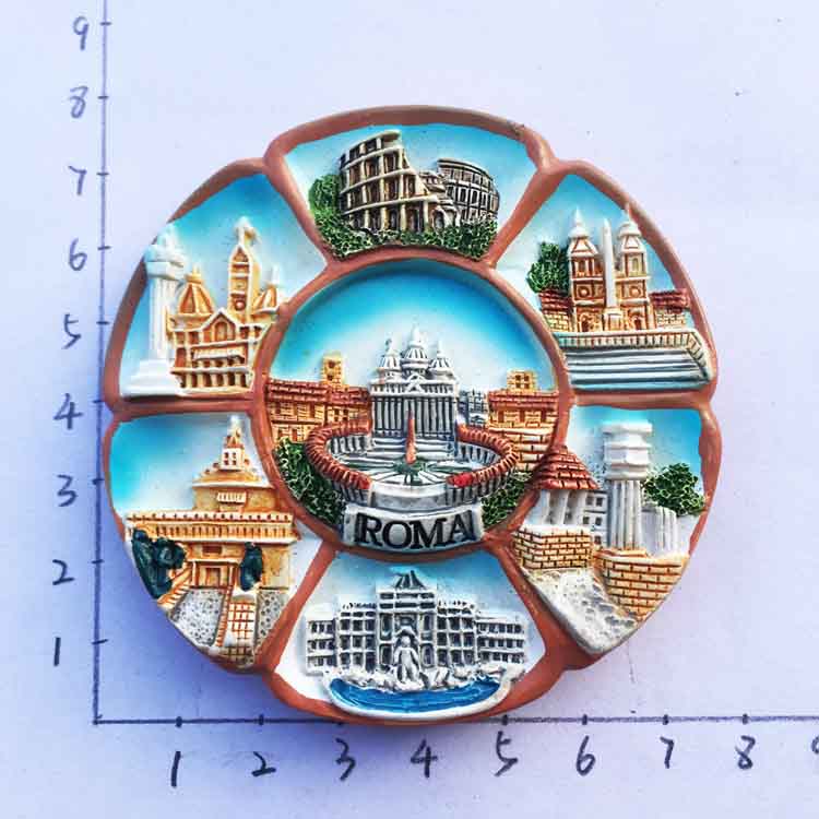 Italy Fridge Magnets Rome Milan Venice Tourist Souvenirs Travel Fridge Magnetic Stickers Home Decoration Crafts Wedding Gifts