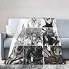 Garou's Evolution Blanket OnePunchManS Anime Wool Funny Breathable Throw Blankets for Coverlet  Winter