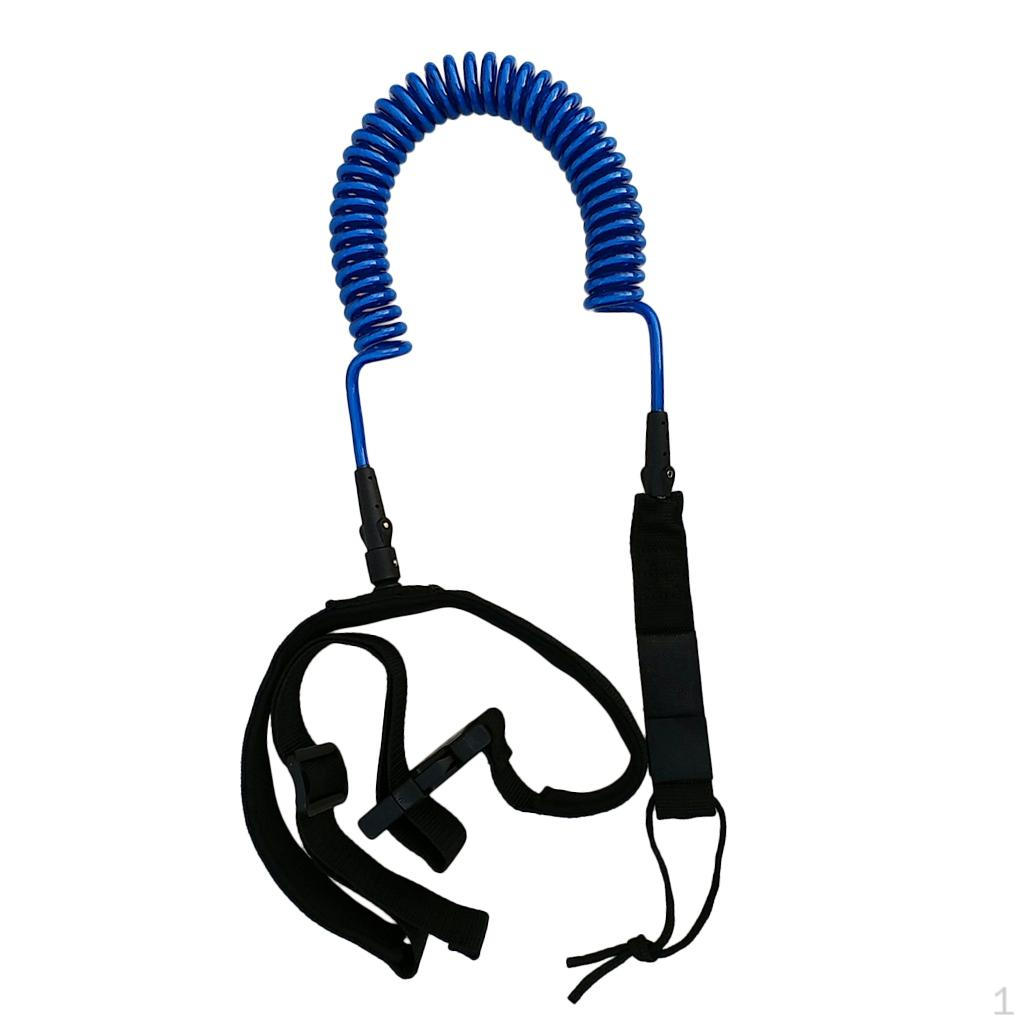 

Surfboard Strap Waist Cord Blue and White Core