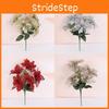 Christmas Decorative Flower With Bright Colors Party Home Decor Fake Flowers