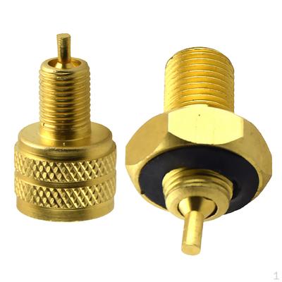 2 Pieces External + Internal Bore Valve Down To Standard Adapter