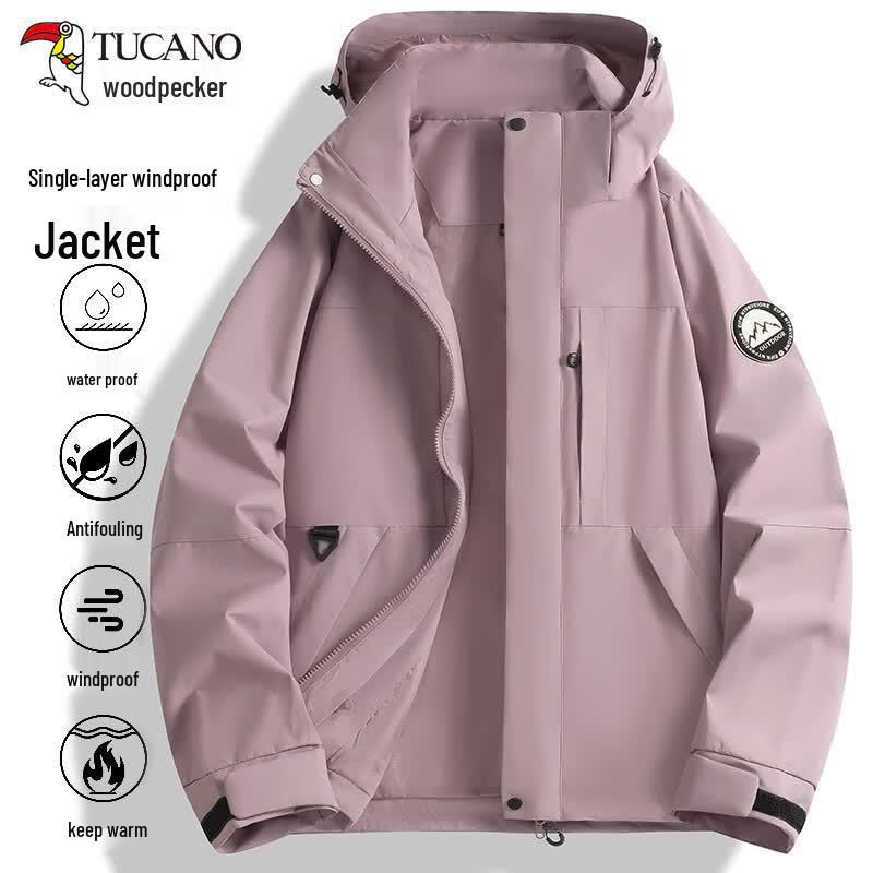 TUCANO Women's Thin Breathable Hooded Outdoor Jacket