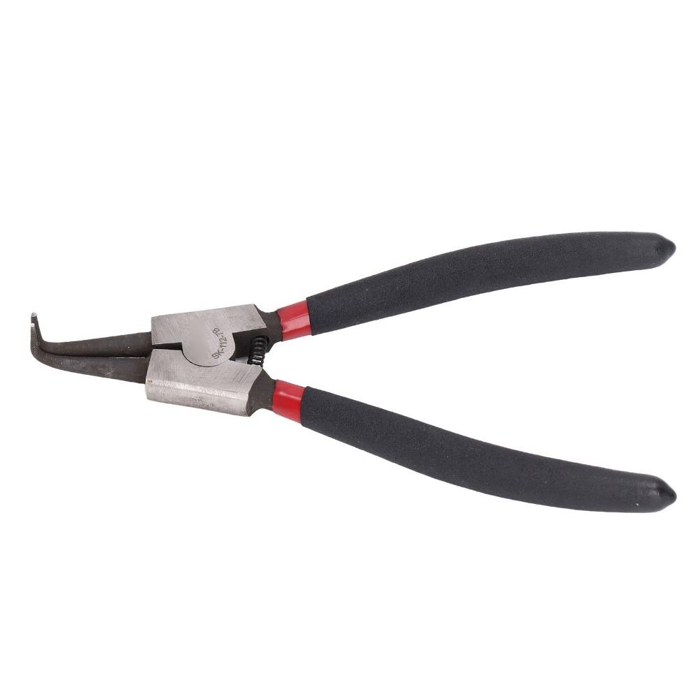 Heavy Duty Circlip Pliers 90-Degree Bent Jaw External Snap Ring Pliers For Installation Removal