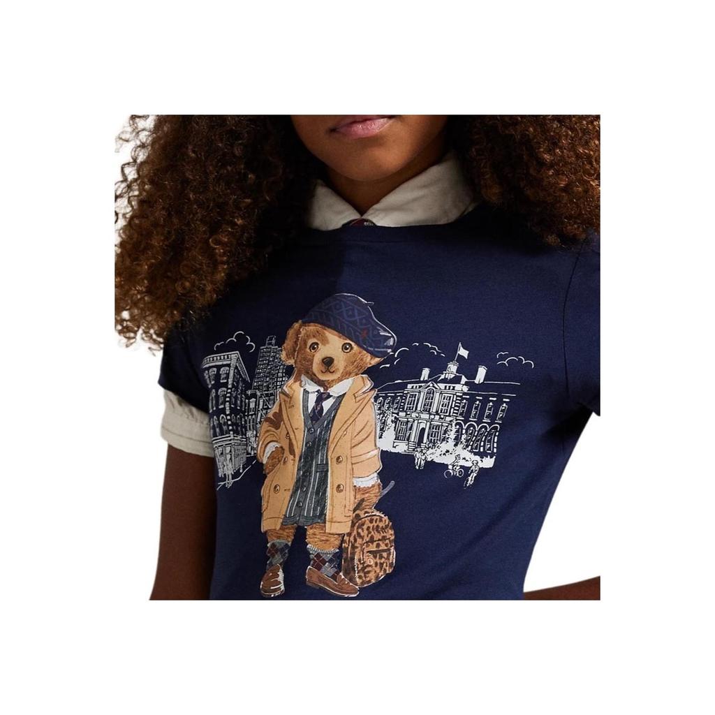 Polo Ralph Lauren Polo Bear Cotton Knit T-Shirt Kids tops 313979033-001