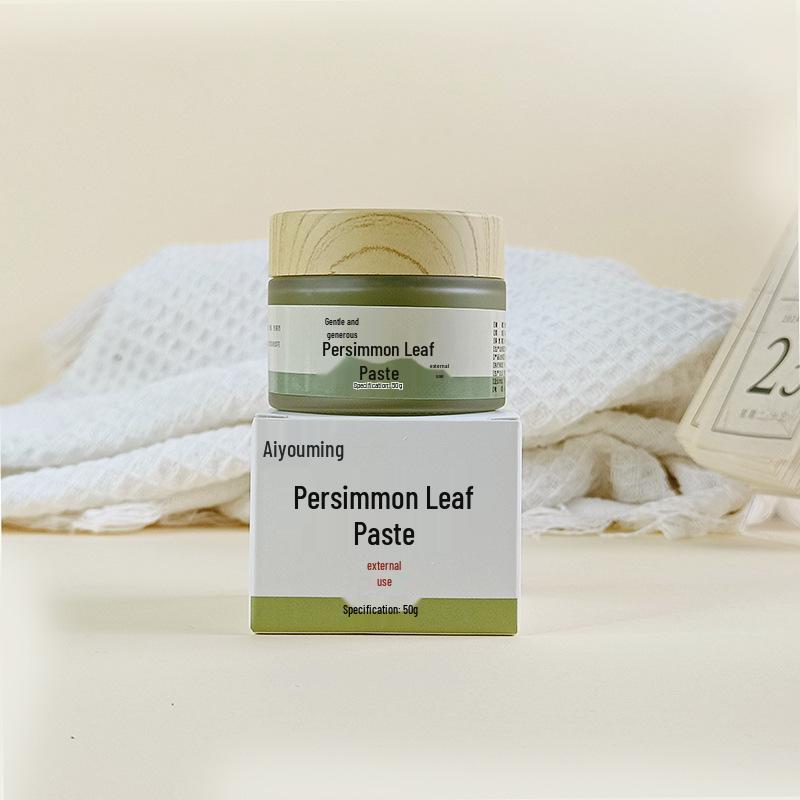 Ancient Handmade Lard Sanqi Persimmon Leaf Face Cream