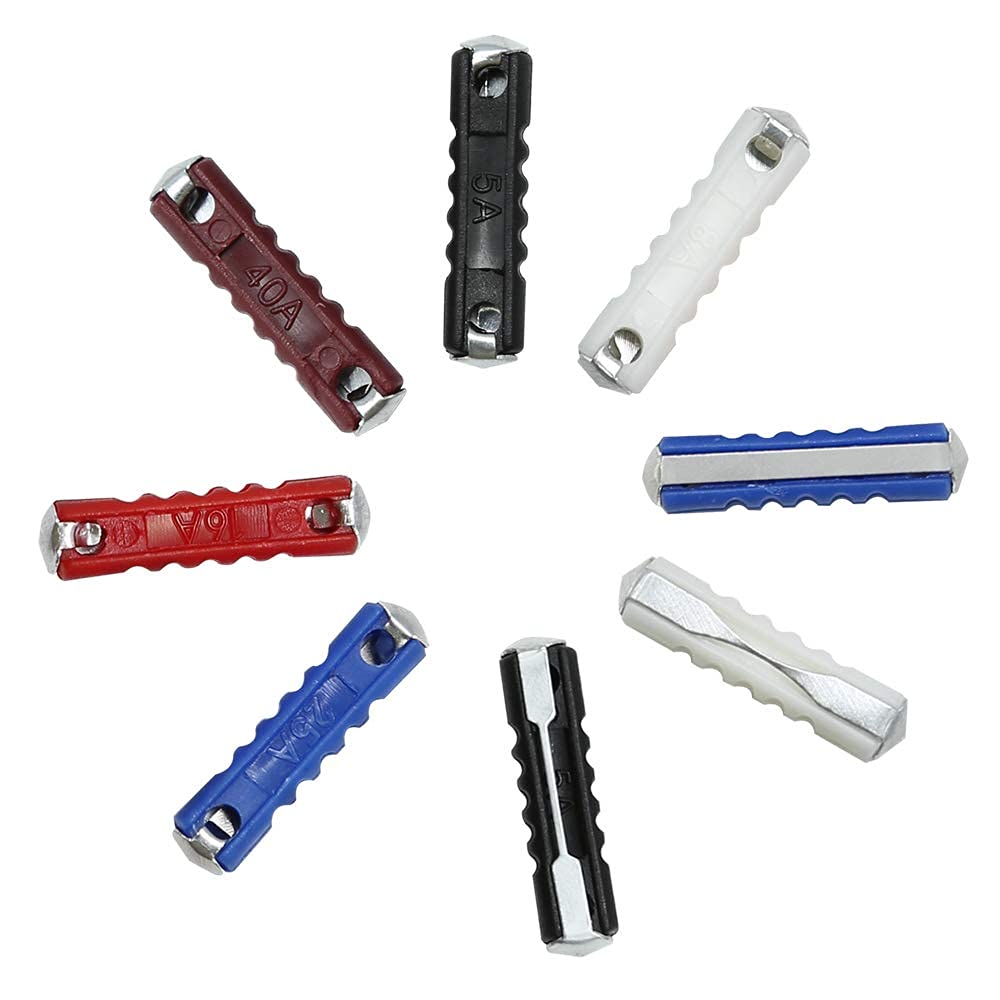 Car Fuses Torpedo Type An For Classic Cars Old Style 5A 8A 16A 25A 40A (200Pcs)
