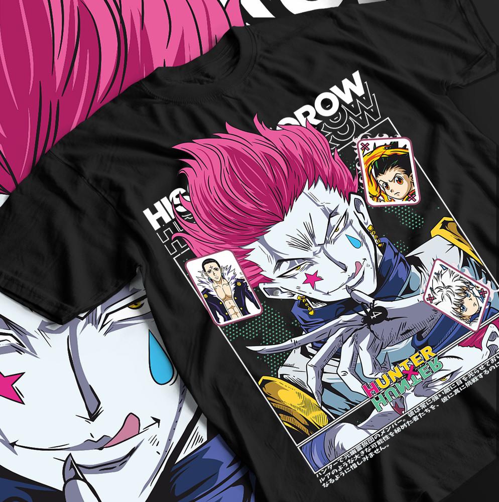 Hisoka Shirt Hunter X Hunter T-Shirt, Anime Manga Unisex Tee All Sizes,HXH Gifts