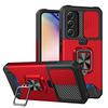 Panzer Hülle Für Samsung Galaxy A16 A26 A36 A56 5G A06 A15 A25 A35 A55 A14 A34 A54 Schiebe-Linsenschutz Mit Kartenhalter-Steckplatz Abdeckung