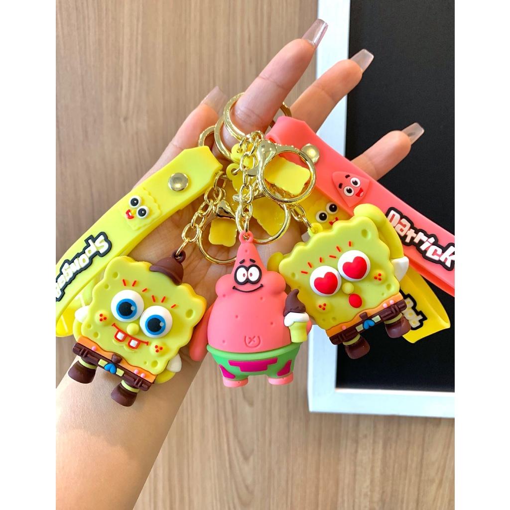 Adorable Spongebob Squarepants Keychain Pendant For Kids And Adults