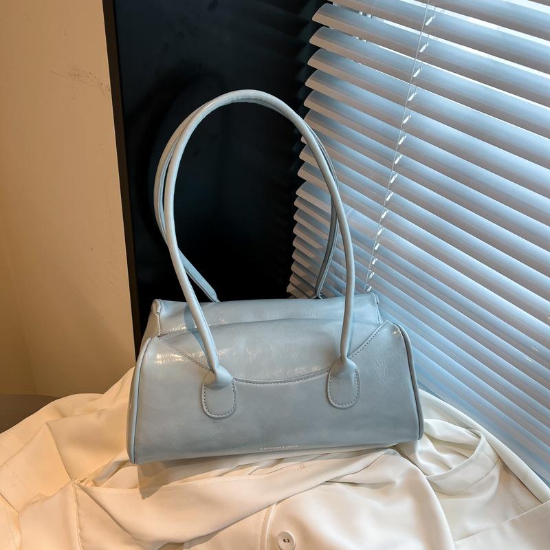 Trendy Portable Small Square Bag Women's Bag 2025 Summer New Light Luxury Shoulder Bag Commuter Armpit Bag
