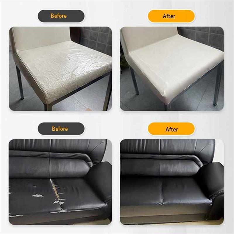Samolepicí Vodotěsná Faux Kůže Obal DIY Nábytek Pohovka Interiér Auta Proměna a Restaurování Opravná Záplata