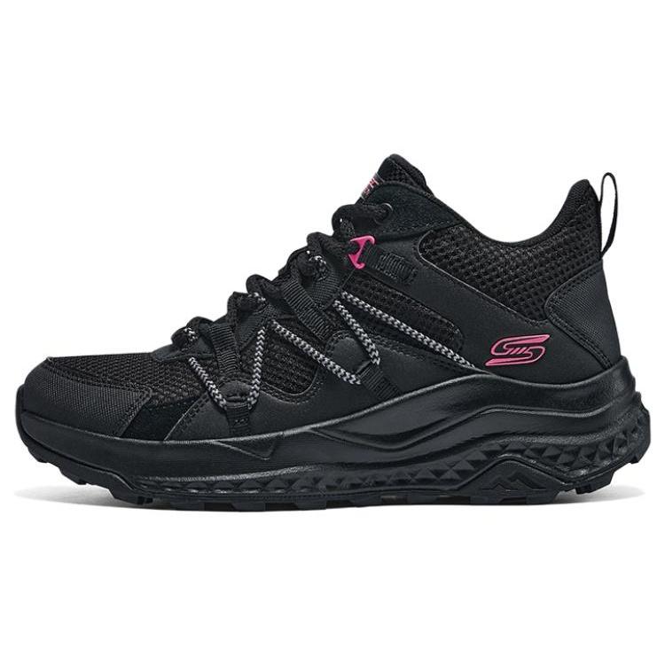(WMNS) Skechers Lifestyle Trainers  Black Pink  Women s 117495-BBK EU 35