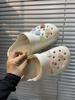 New summer hole shoes slippers women's outer wear summer thick-soled going out sandals women's bag head drag